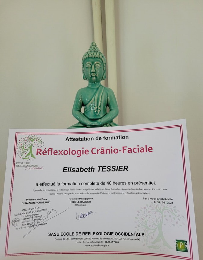 réflexologie crânio faciale