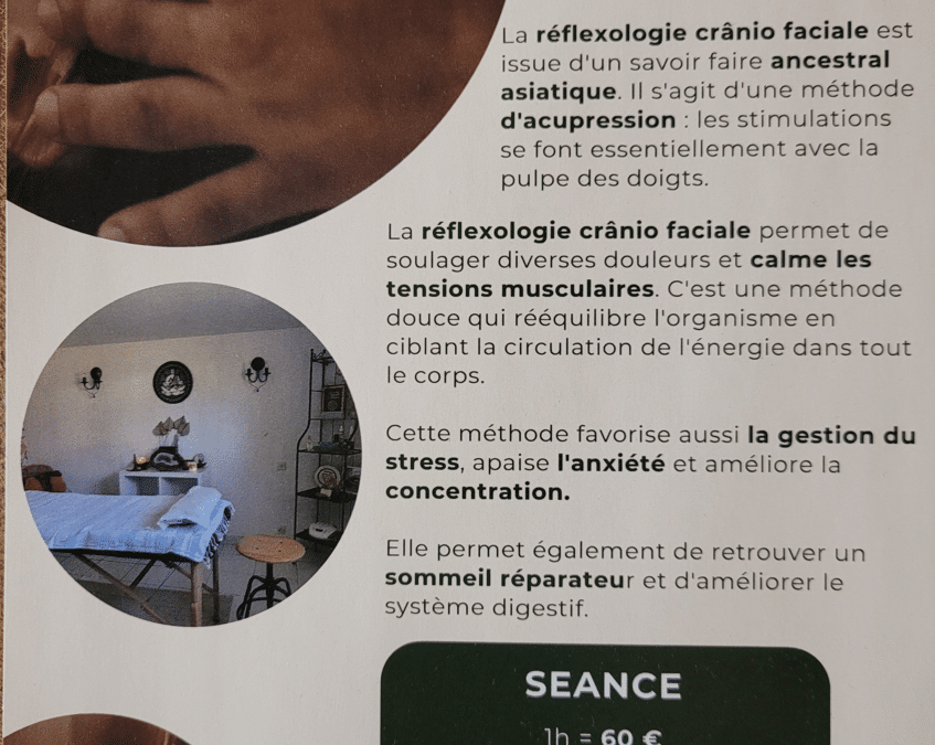 Séances découverte de la réflexologie crânio faciale